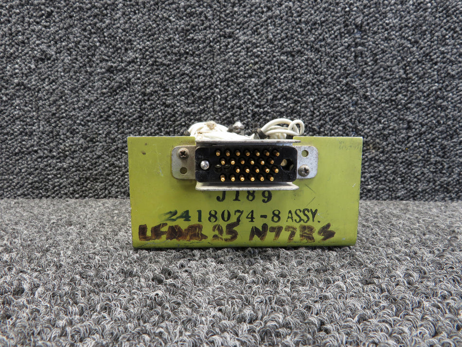 2418074-8 Learjet 25B Cabin Heater Relay Box Assembly (No Cover)