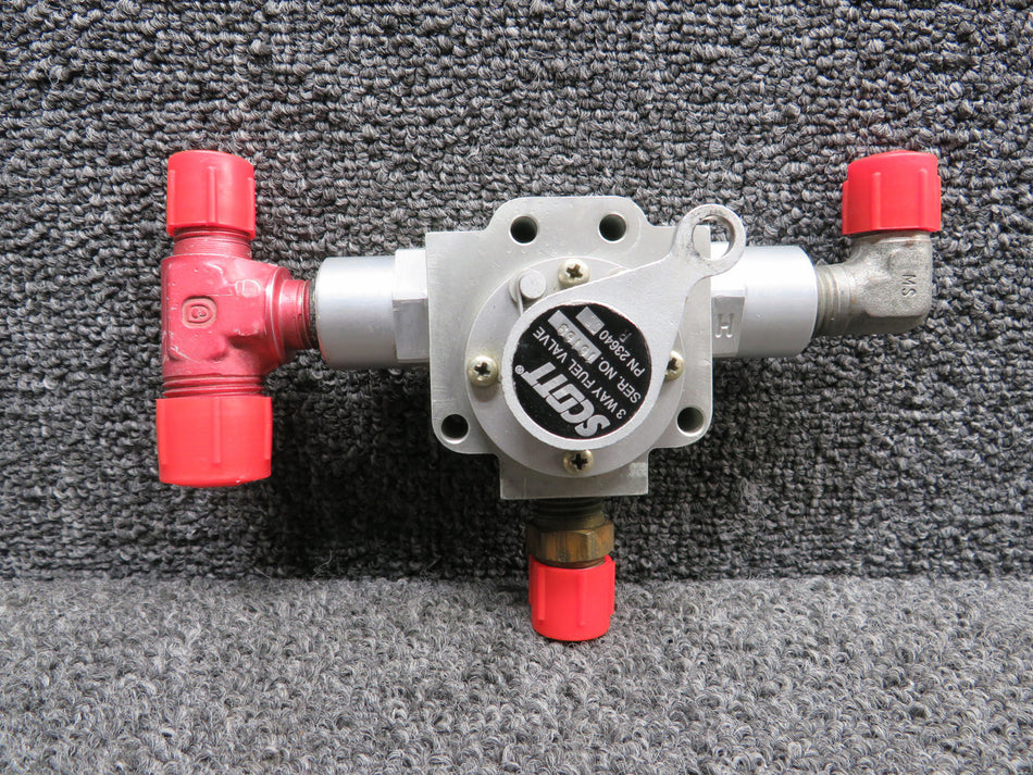 23640-05 Scott 3 Way Fuel Valve Assembly (Knicked)