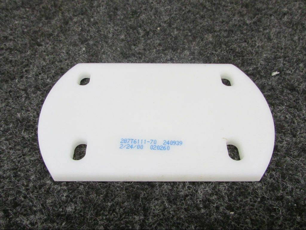287T6111-70 Boeing Filler Plate (NEW OLD STOCK) (SA) BAS Part Sales | Airplane Parts