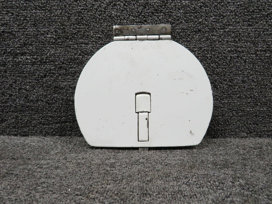 35-910160-50 Beechcraft D35 Oil Level Access Door (Worn)
