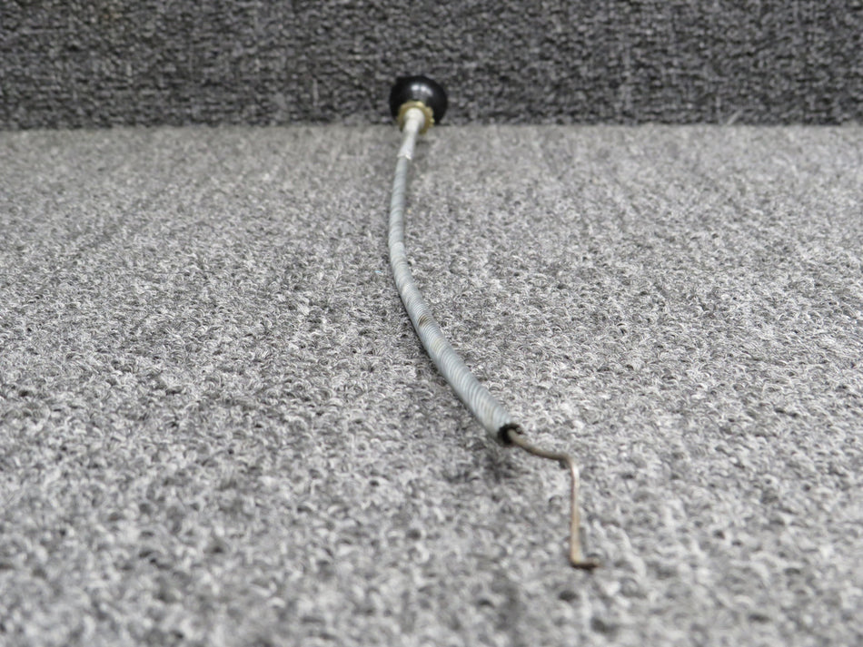554-471 (Alt: PS50146-2-1) Piper PA44-180 Parking Brake Control Cable (Length: 19”)