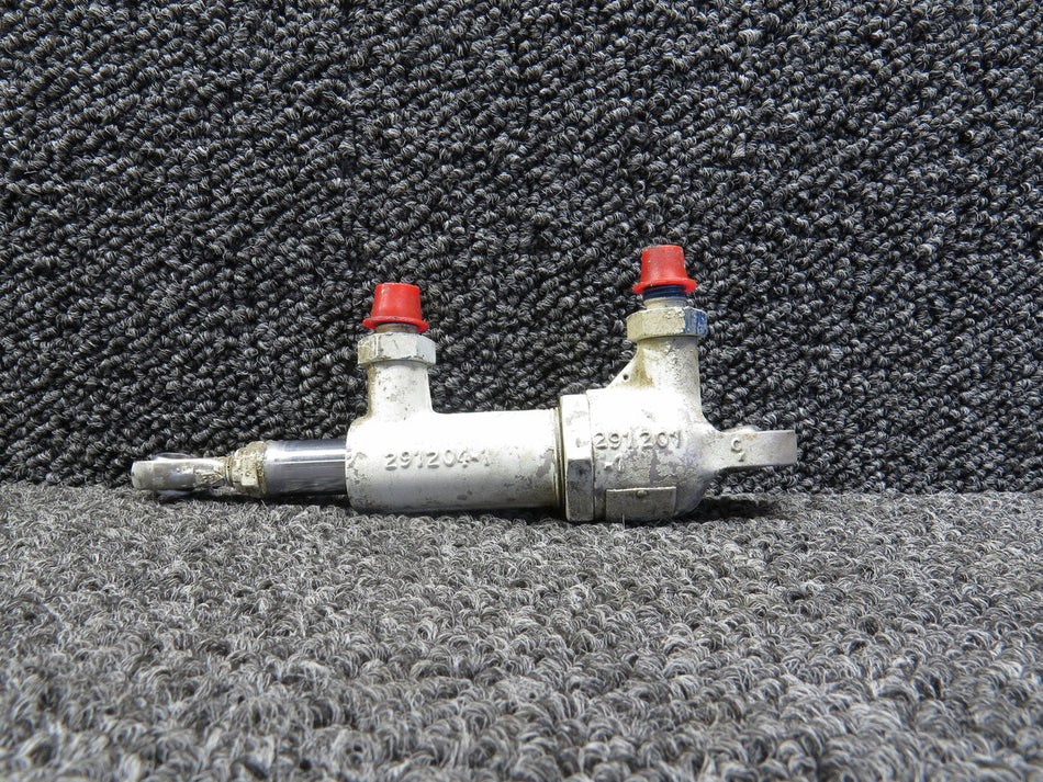 2912-1 Ozone Hydraulic Cylinder Assembly (White) (Worn Paint)
