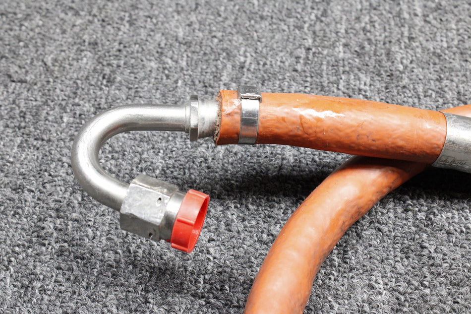 A23656-02 Austro E4B Titeflex Engine to Firewall Fuel Hose LH