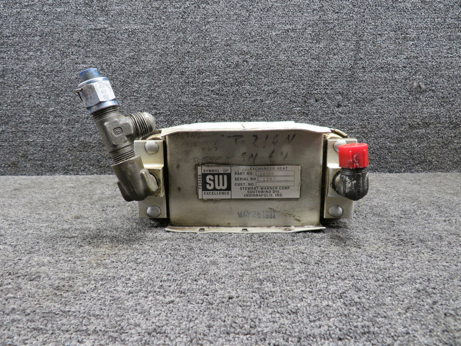 106340 Stewart-Warner Heat Exchanger (Worn)