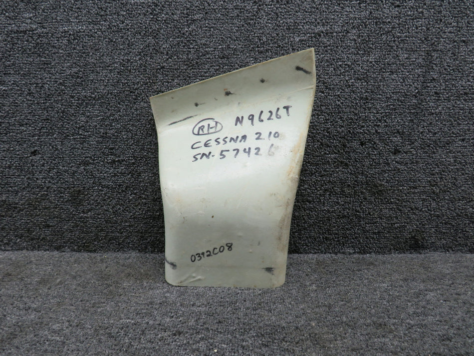 1250110-6 Cessna 210 Cabin Heater Outlet Duct RH