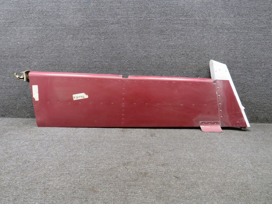 169-640000-603 Beechcraft A23A Rudder Assembly (Small Dents and Slight Wear)