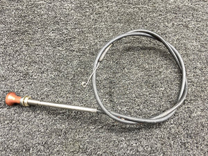 13870-001 Cirrus SR20 Cabin Alternate Air Control Cable (Length: 48.75”)