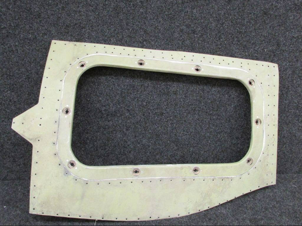 002-410027-20 (USE:002-410027-6)  Beech RH Louver Doubler (SA) BAS Part Sales | Airplane Parts