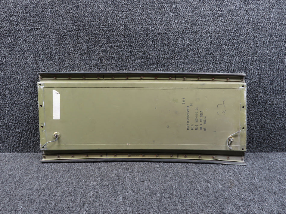 1159P20490-1 Gulfstream G-II Panel Assembly LH Upper (28”x12”x1”)