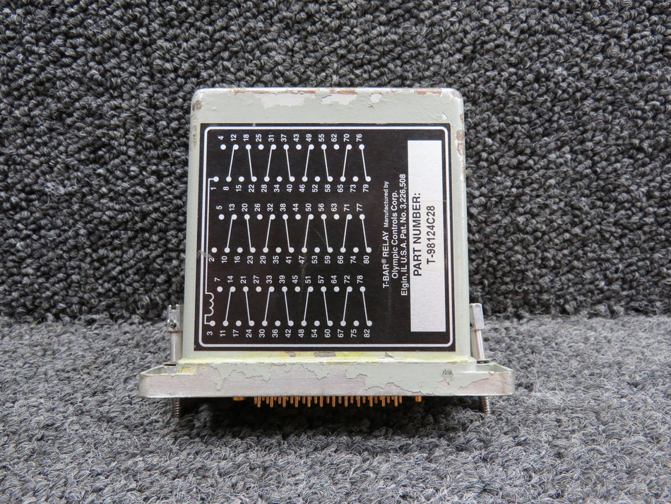 T-98124C28 Olympic Controls T-Bar Relay with Connector (Core)