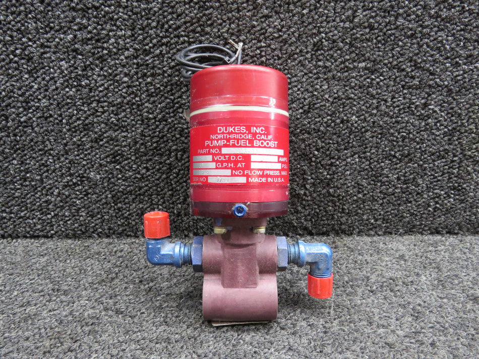 1816-00-1NV Dukes Single Speed Fuel Pump (Volts: 12, Amps: 6) (Core)