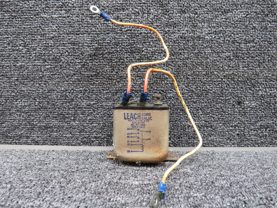 35344-7851 Leach Corp Relay Unit with Mount (Volts: 28, Amps: 10)