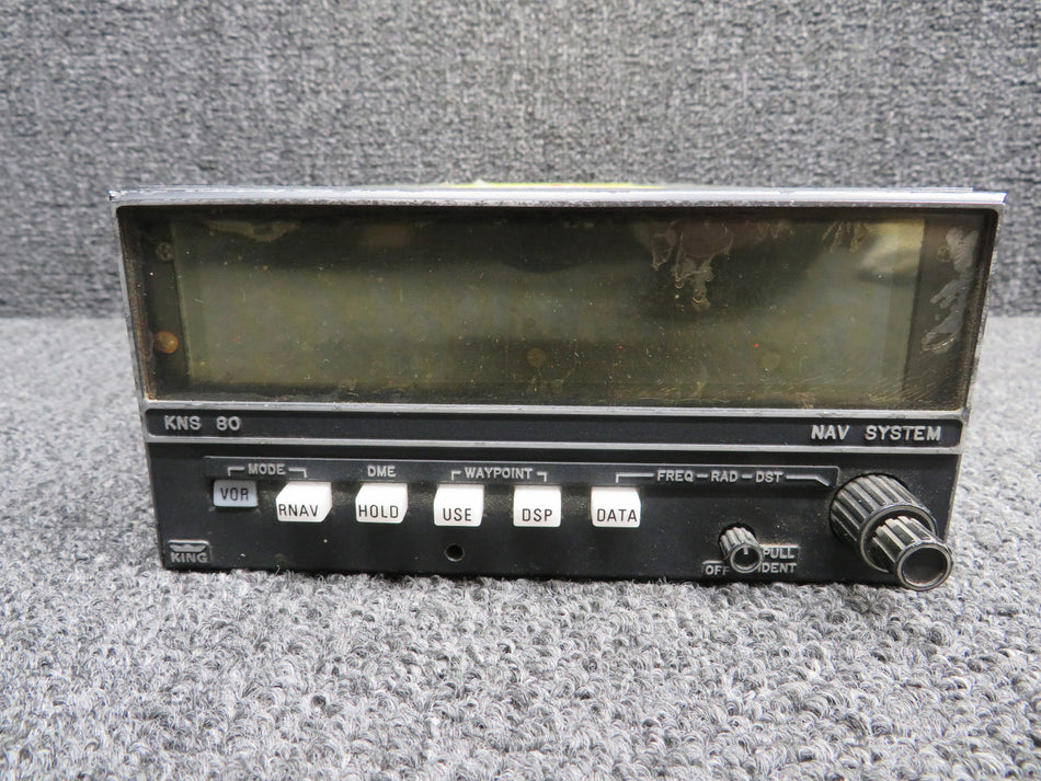 066-4008-00 King KNS-80 VOR, LOC, DME, RNAV, GS Radio (14-28V) (Damage)
