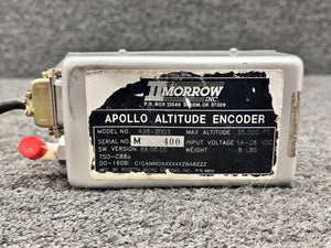 428-2003 II Morrow Apollo Altitude Encoder Assembly (Dented)