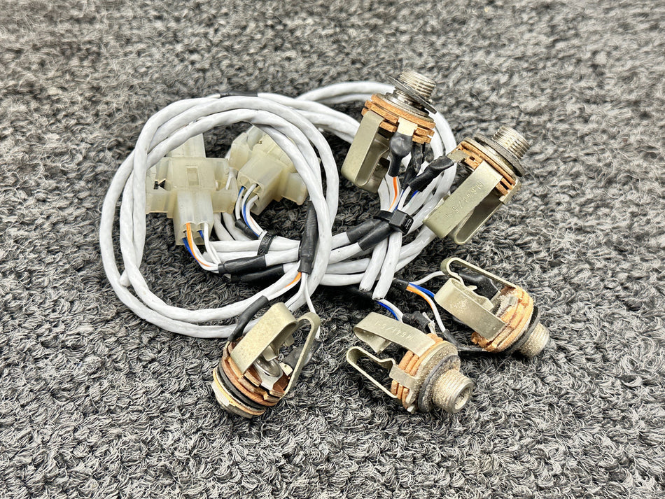 Cessna 182C Mic Jacks (Set of 5)