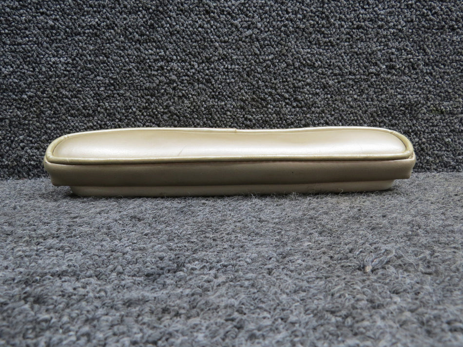 32393-010 Piper PA23-250 Armrest Assembly LH (Gold Vinyl) (Cut Corner)