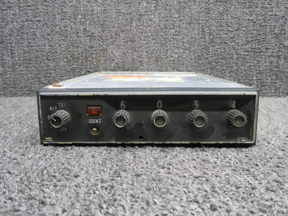 066-1062-01 King KT-78A ATC Transponder with Tray, Mods (Volts: 14)