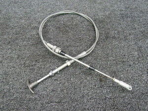 580-702-004 Cessna T337G Control Cable Assy Cabin Air Forward (Length: 61")