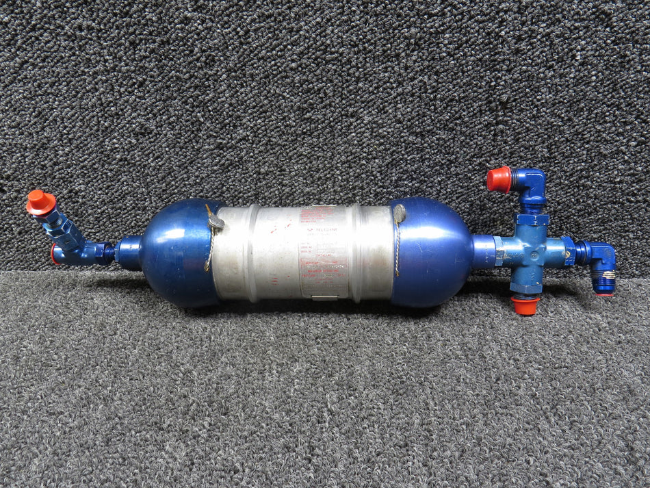 60001-3 (Alt: MS28797-3) Learjet 35 Teledyne Hydraulic Accumulator Assembly