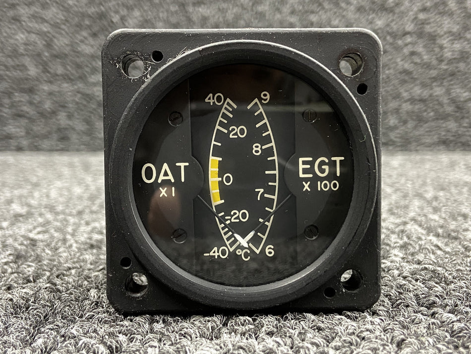 0203-007 (Alt: 880001-501) B&D Exhaust, Outside Air Temp Gauge (No Connector)