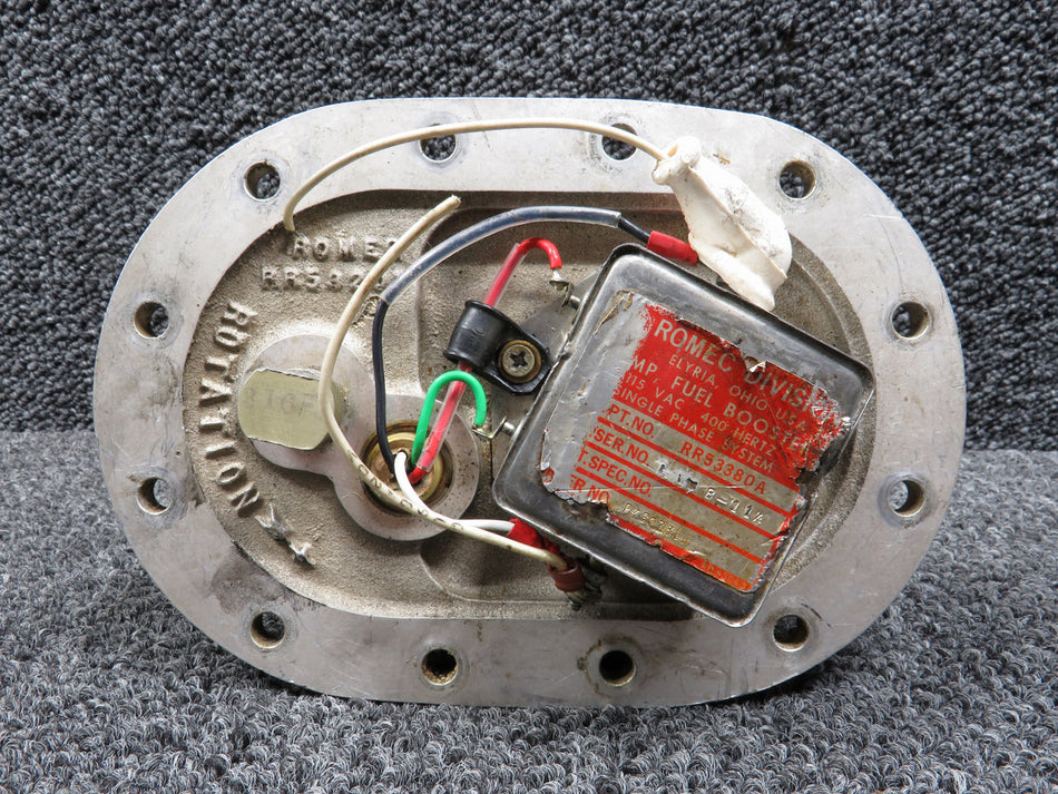 RR53380A Lockheed Jetstar II Romec Fuel Booster Pump Assembly