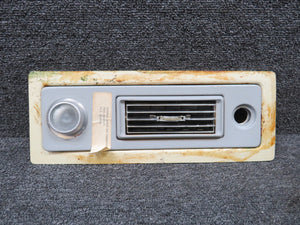 2515172-3 Cessna T303 Escutcheon Air Vent and Reading Light Panel Assembly