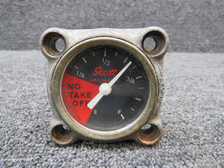 M5-87 Scott Aerogauge Fuel Level Indicator (Damaged Float)