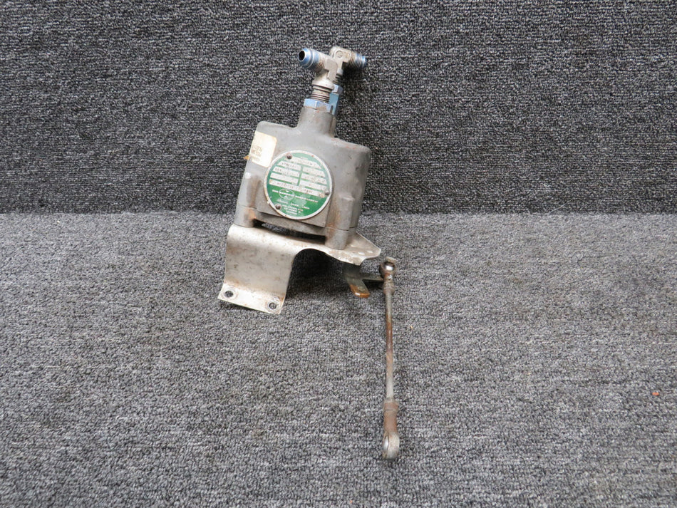 470618 Garrett AC2-1-2 Actuator Cylinder with Push Rod & Mount Plate