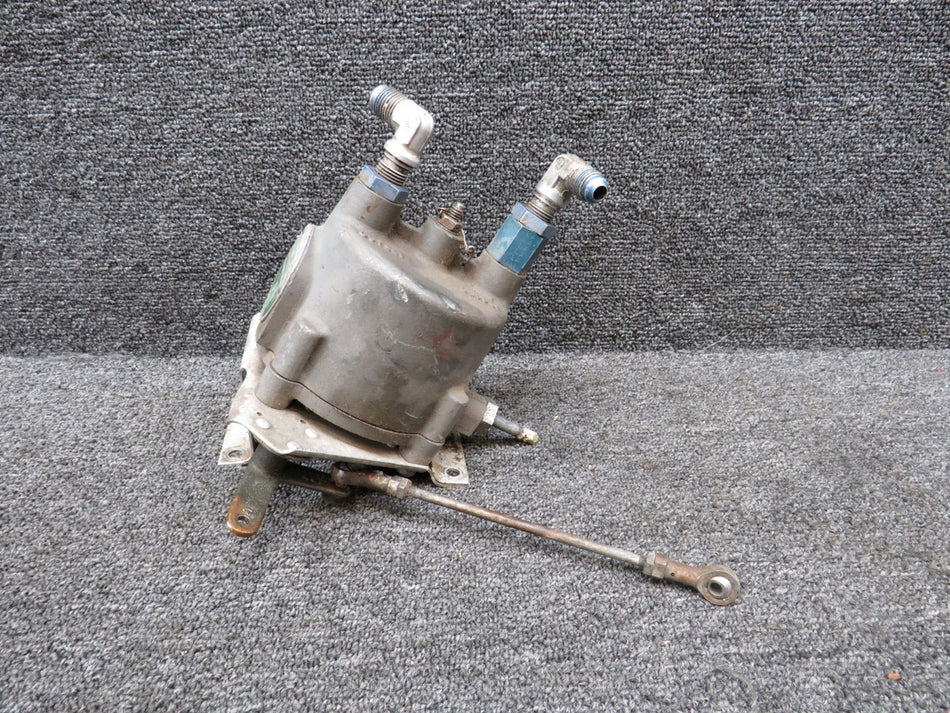 470618 Garrett AC2-1-2 Actuator Cylinder with Push Rod & Mount Plate
