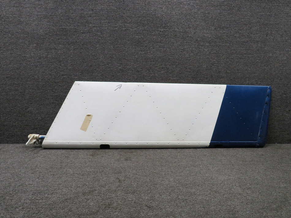 20729-000 Piper PA24-180 Rudder Assy Minus Balance Weight (Striped) (Dented)
