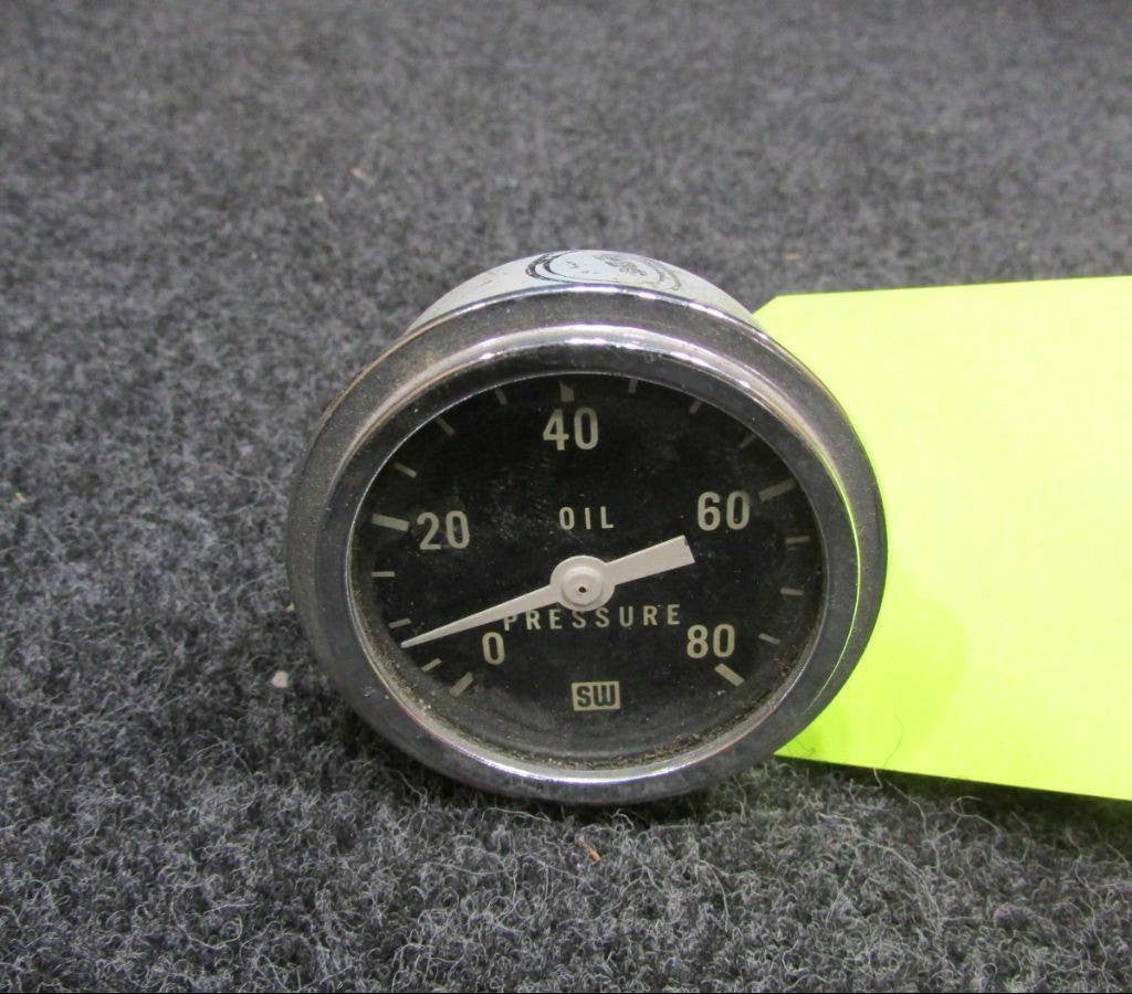 427186 Stewart-Warner Oil Pressure Indicator BAS Part Sales | Airplane Parts