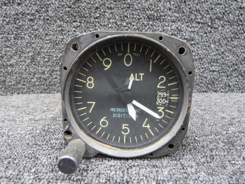 101617-01340C Aerosonic Altimeter, Pressure, Altitude Indicator (14-28V)