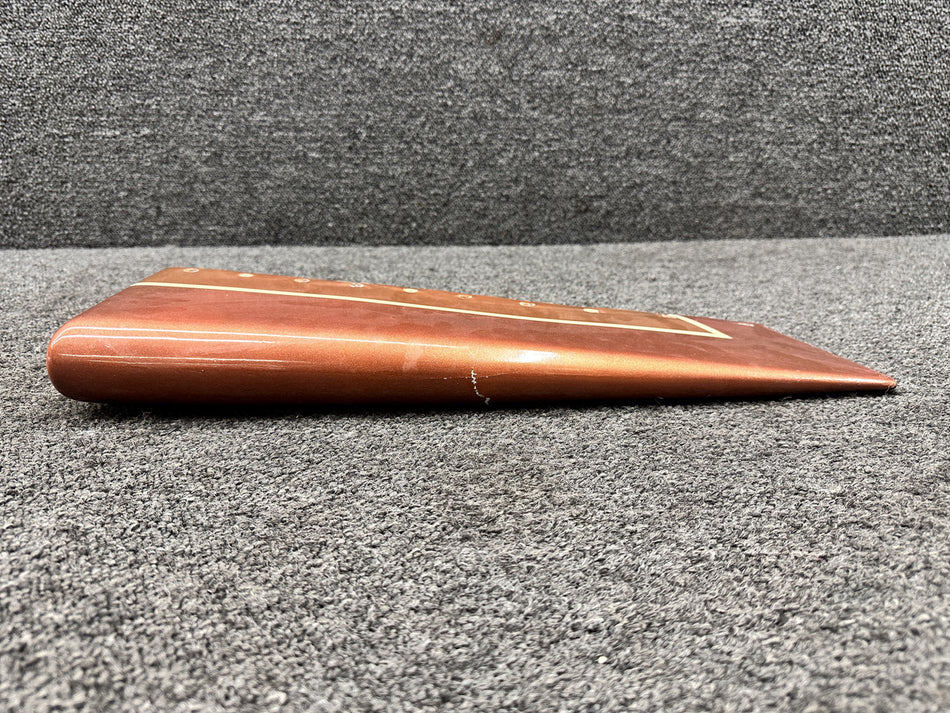 1231001-2 (Use: 0731606-9) Cessna 182C Swept Rudder Tip Cap (Cracked)