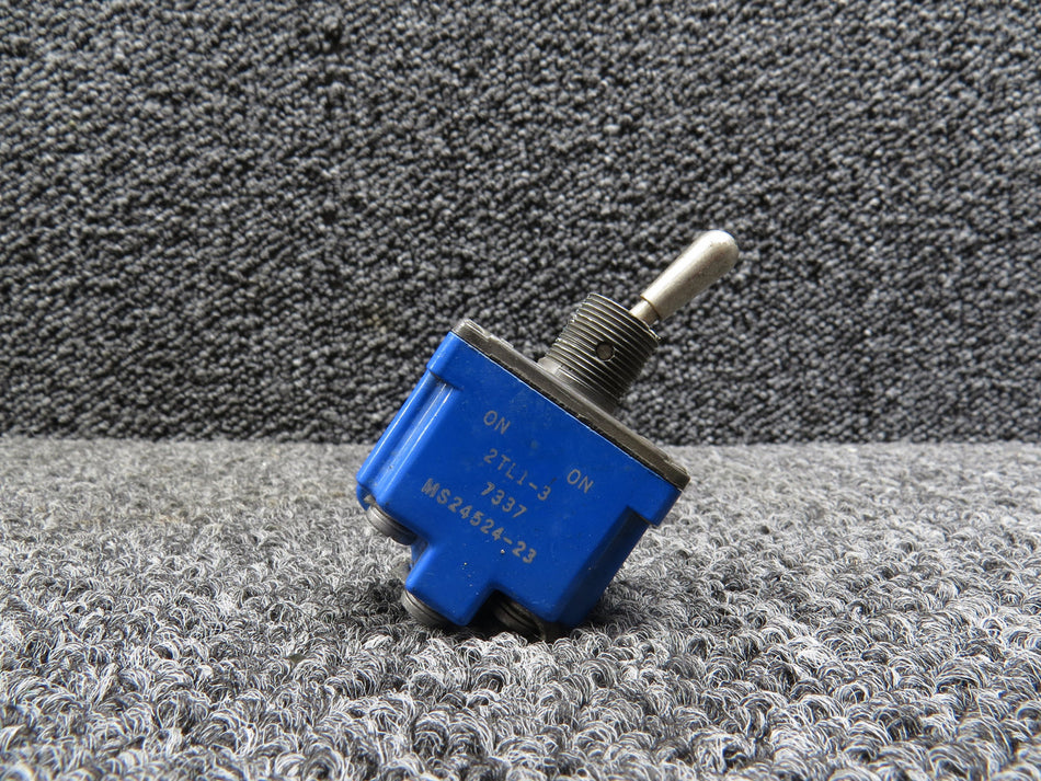2TL1-3 (Alt: MS24524-23) Micro Switch Toggle Switch (On-On)