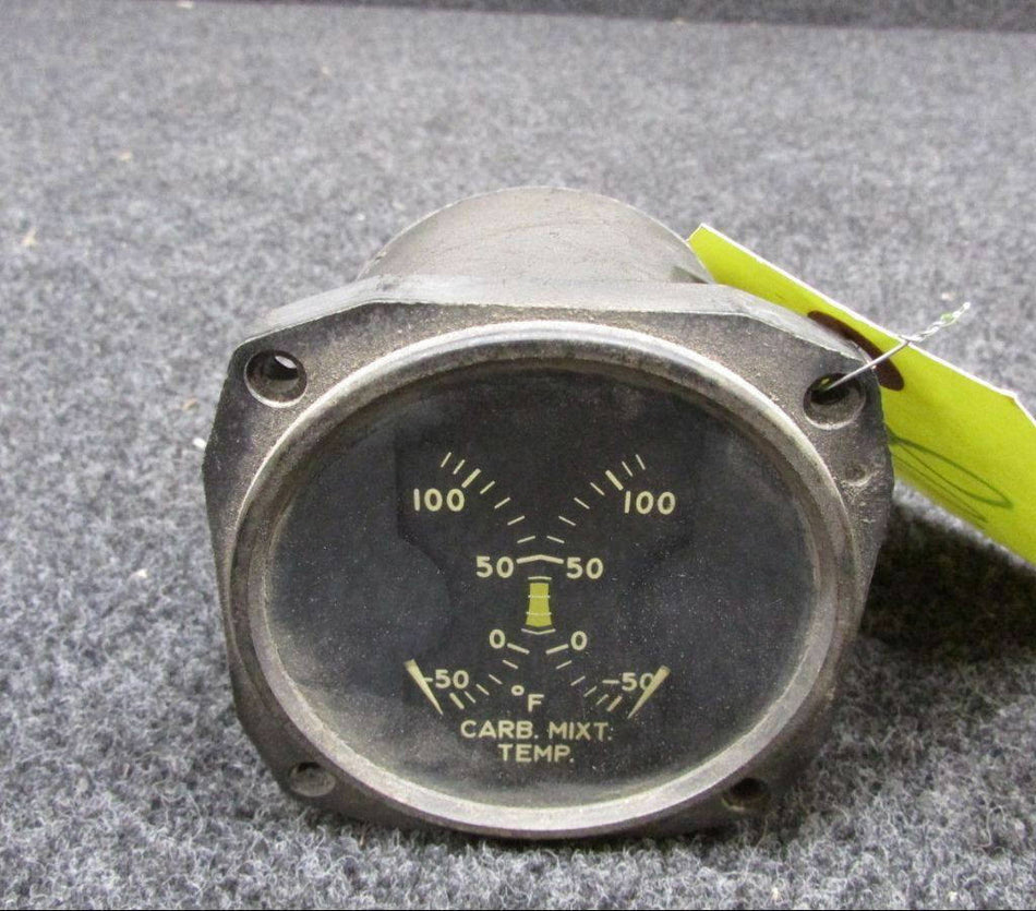 202-2C7C7A Edison Carburetor Mixture Temp. Indicator (12/24V) BAS Part Sales | Airplane Parts