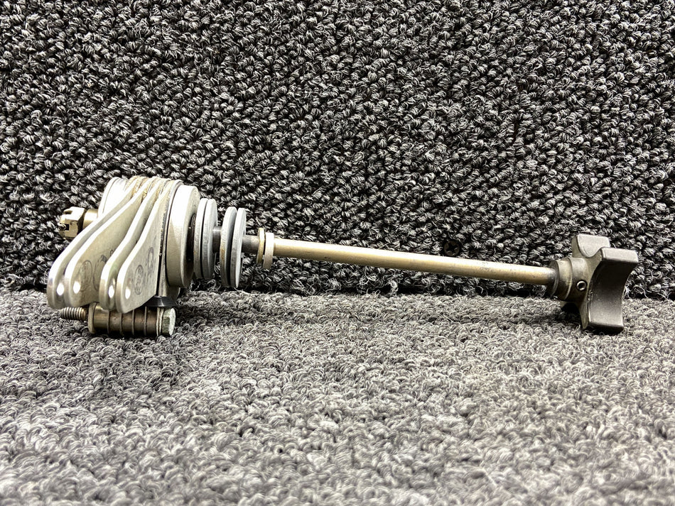 A048-1, A494-1 Robinson R22 Cyclic Friction Control Assembly w Shaft and Knob