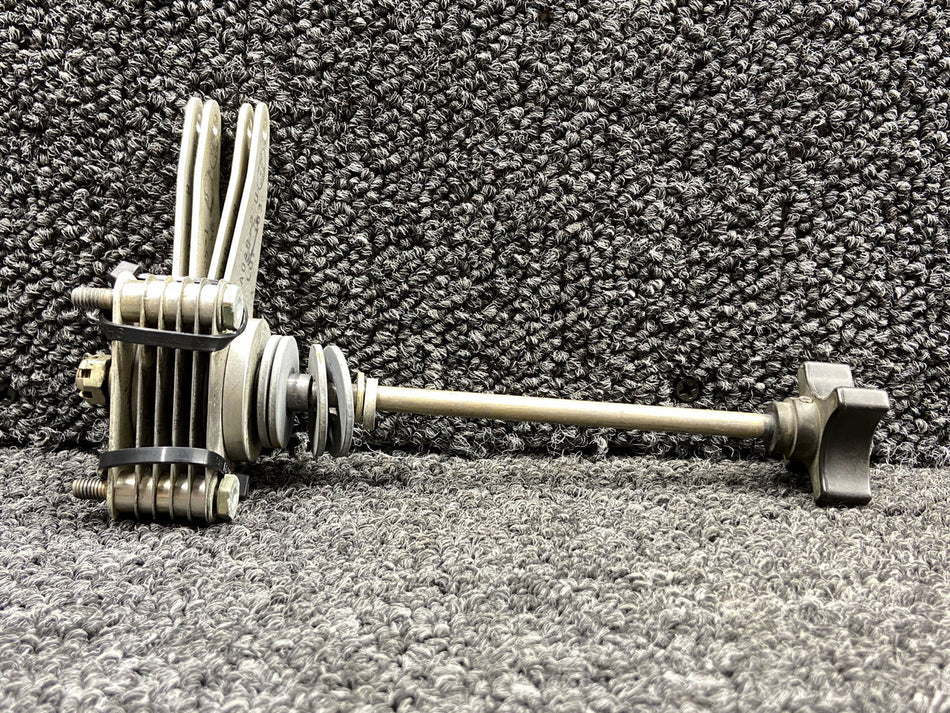 A048-1, A494-1 Robinson R22 Cyclic Friction Control Assembly w Shaft and Knob