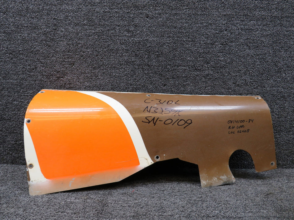 0814100-82 Cessna 310L Horizontal Stabilizer Fairing RH (Minus Seal) (Striped)