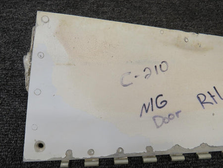 Cessna Aircraft Parts 1213467-2 Cessna 210 Nose Gear Door Assembly (Peeling Paint)