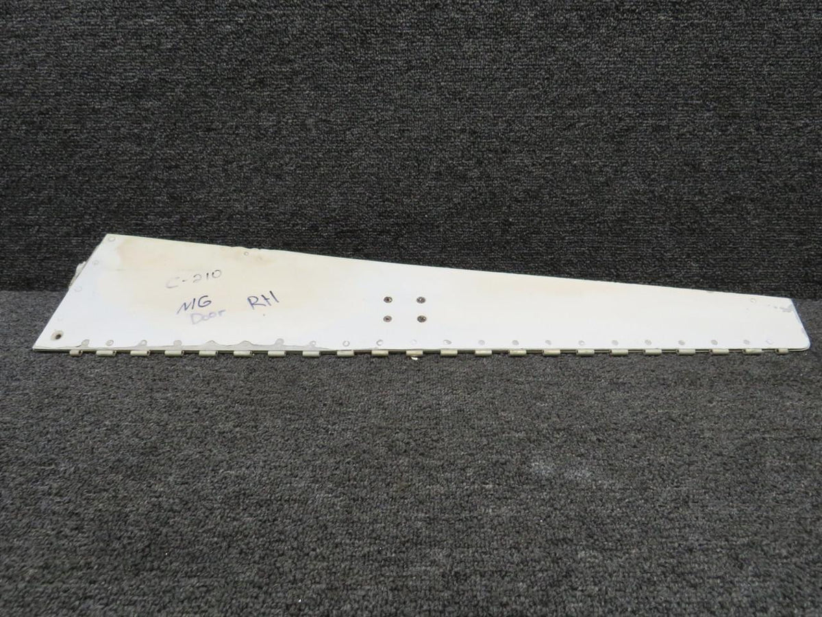 Cessna Aircraft Parts 1213467-2 Cessna 210 Nose Gear Door Assembly (Peeling Paint)
