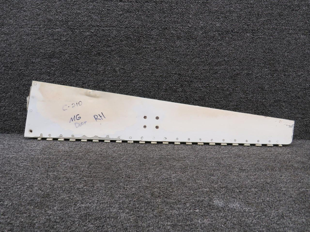 Cessna Aircraft Parts 1213467-2 Cessna 210 Nose Gear Door Assembly (Peeling Paint)