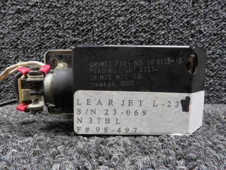 LearJet 10-0115-3 Learjet L-23 Grimes Reading Light Assembly (28V) LH