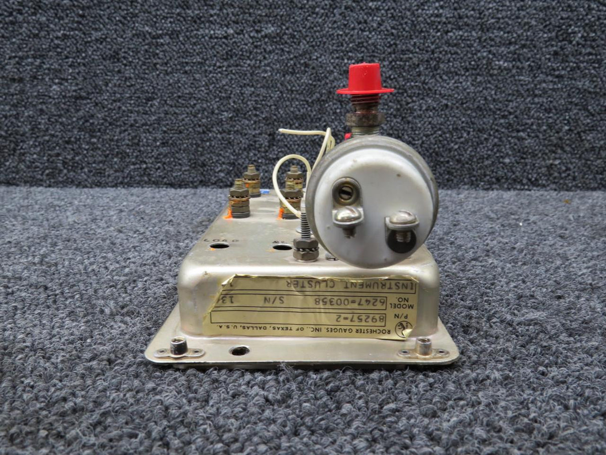 Rochester 89257-2 Rochester 6247-00358 Instrument Gauge Cluster (Volts: 14)