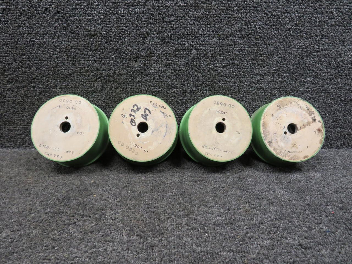Barry Controls 94006-01 (Alt:CD-0530) Barry Controls Engine Control Mount Set of 4 (Minus Bolts)
