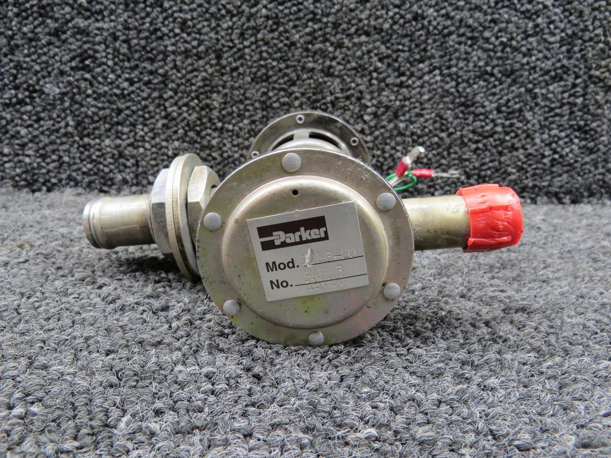 Parker 1H43-20 (Alt: 491-966) Parker Pneumatic Control Valve w Solenoid (14V) (Core)