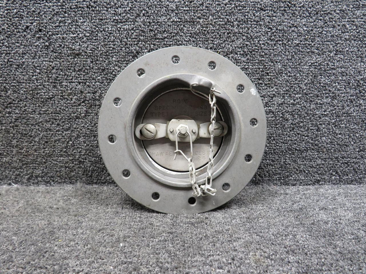 Beechcraft Parts 416-85, 45-921544 Beechcraft H35 Fuel Cap Assembly with Adapter (Bent Adapter)