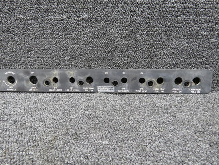 Beechcraft Parts 35-324404-1 Beech V35A Upper Control Panel Cover