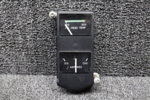 C669509-0102 Cessna 177B Instrument Gauge Cluster (CHT and Ammeter)