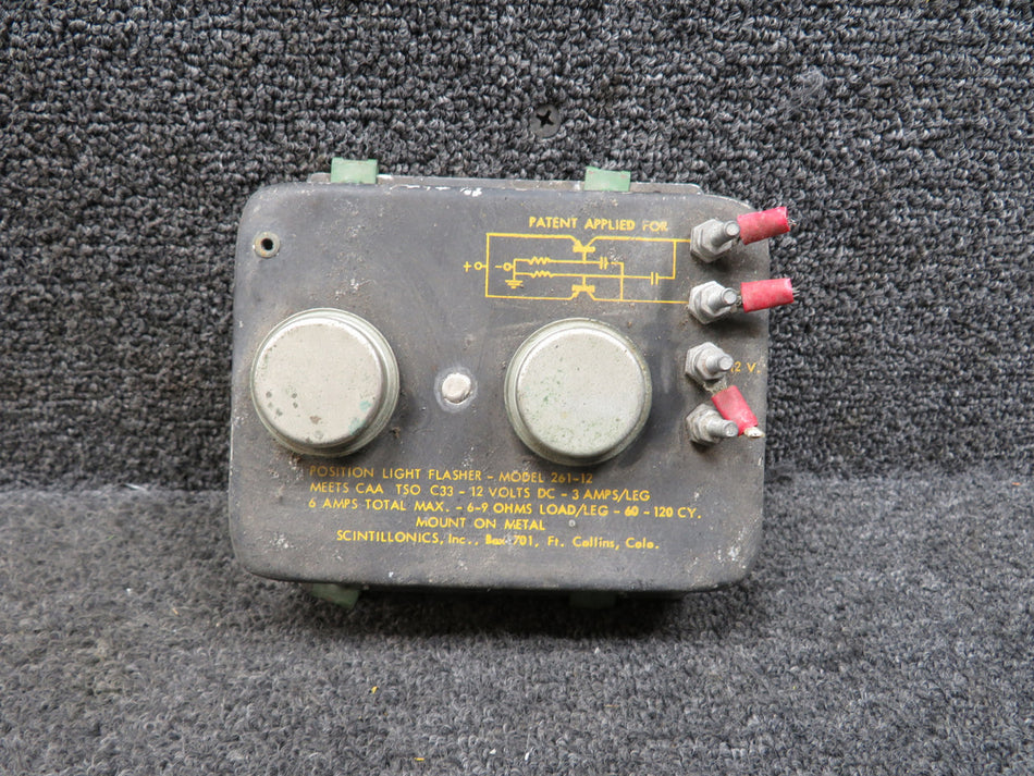 261-12 Scintillonics Position Light Flasher Unit (Volts: 12)