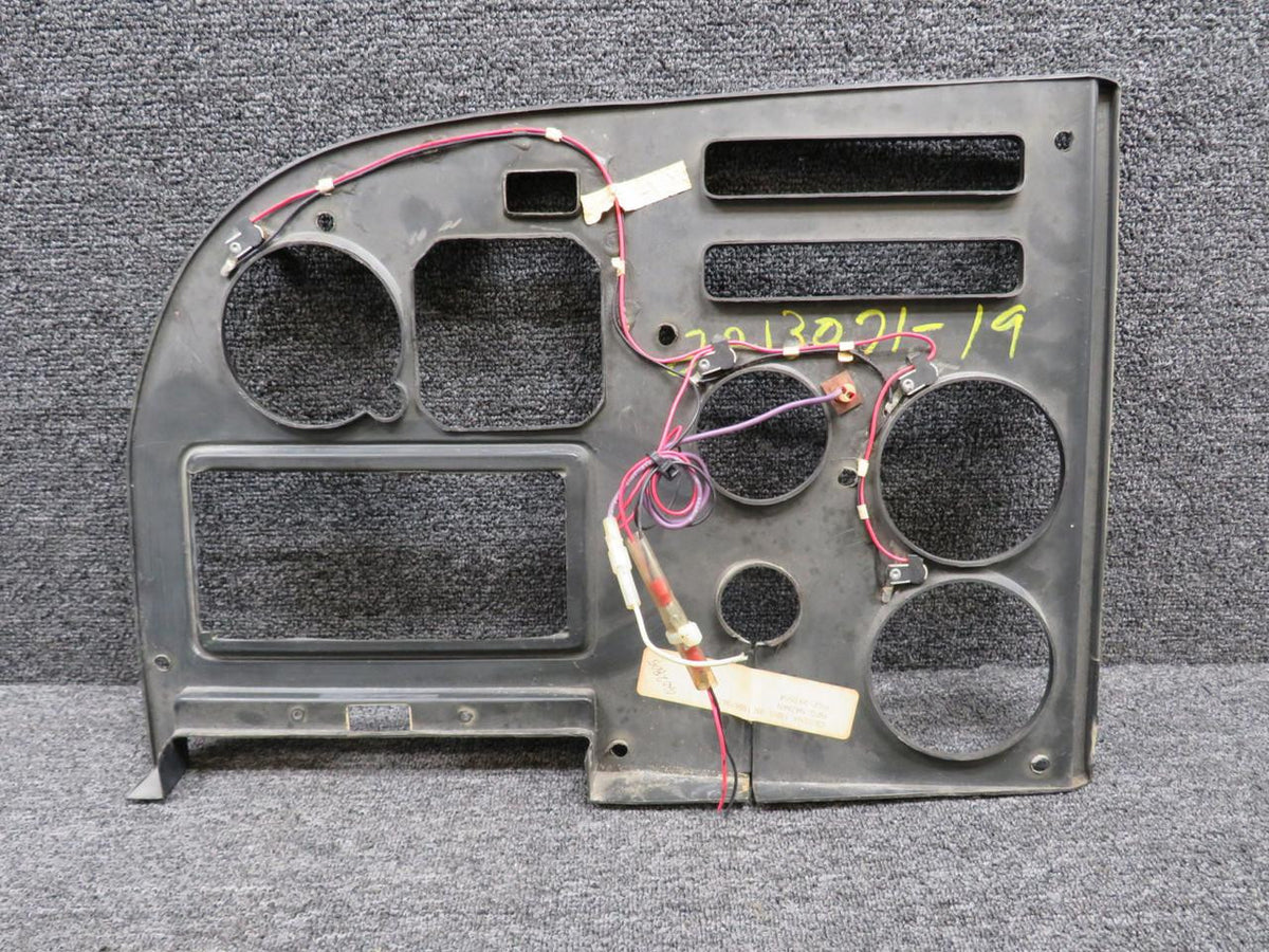 Cessna Aircraft Parts 2213071-23-279 Cessna 182Q Upper Instrument Panel Cover RH (Black)